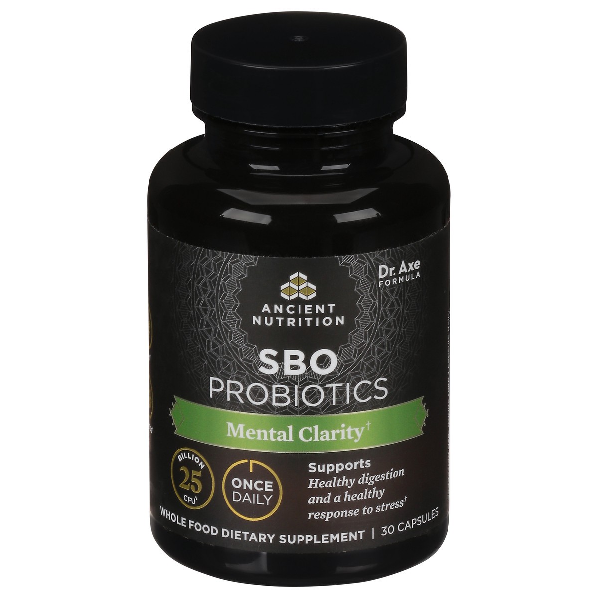 slide 2 of 13, Ancient Nutrition Once Daily Mental Clarity SBO Probiotics 30 Capsules, 30 ct