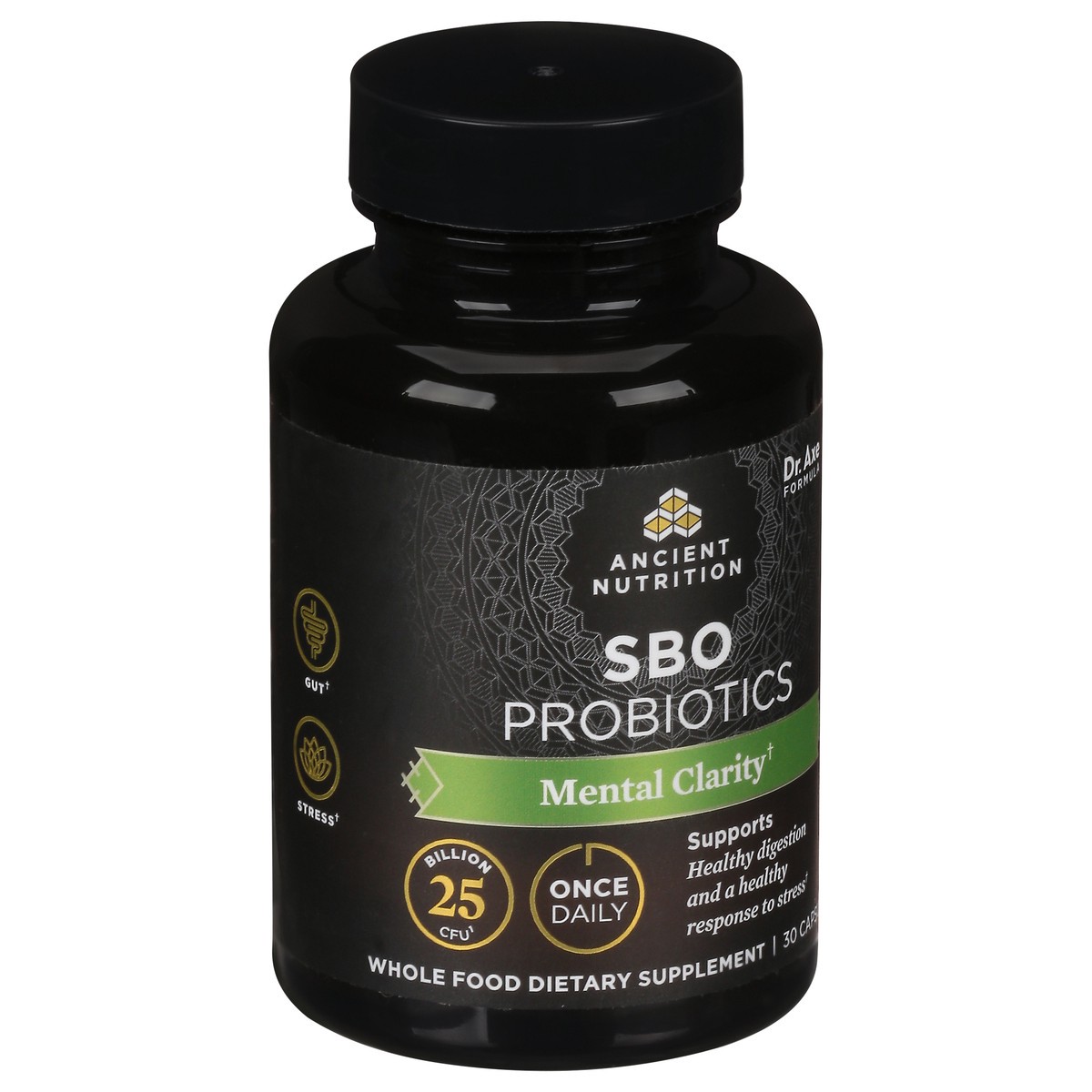 slide 7 of 13, Ancient Nutrition Once Daily Mental Clarity SBO Probiotics 30 Capsules, 30 ct