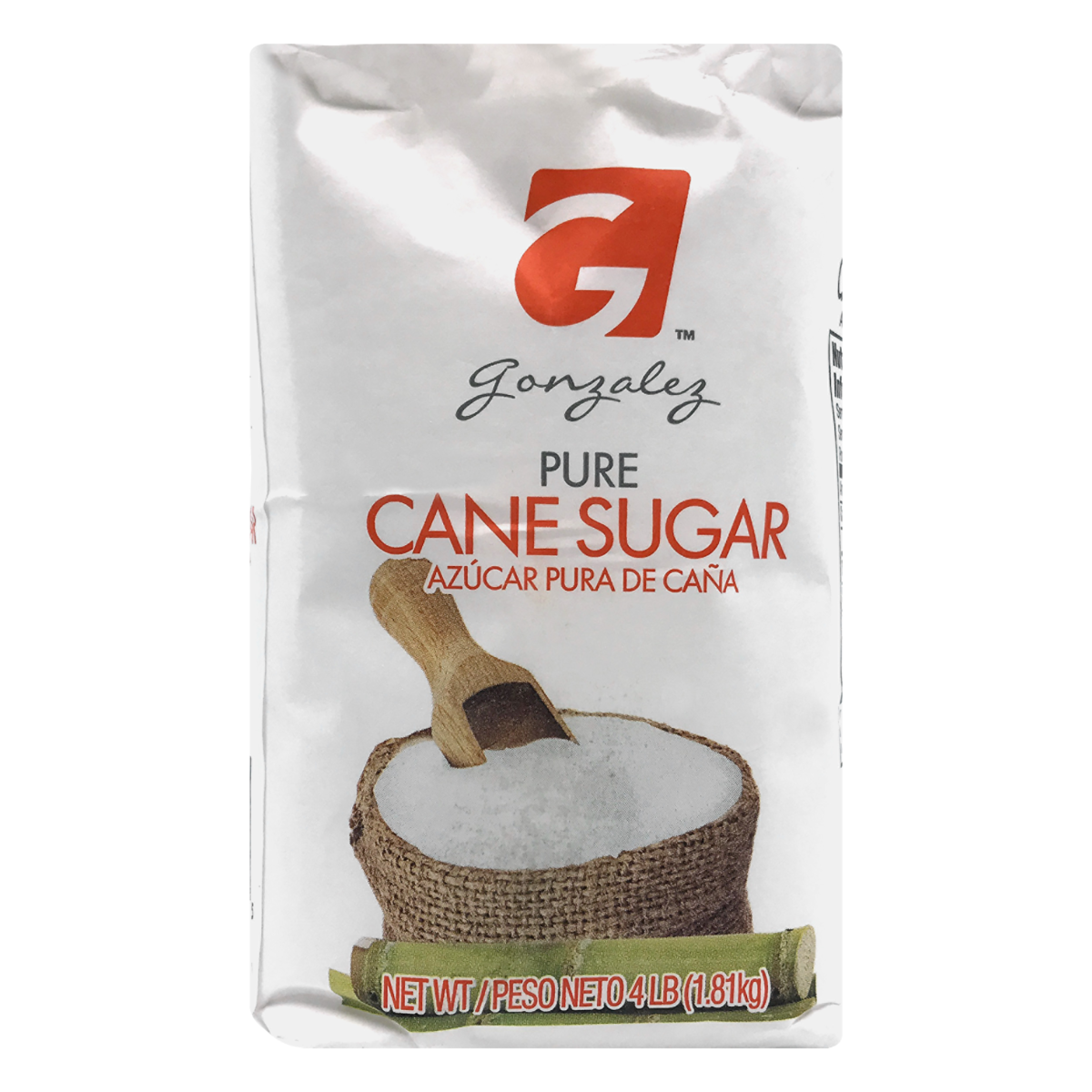 slide 1 of 1, Gonzalez Gran Cane Sugar, 4 lb