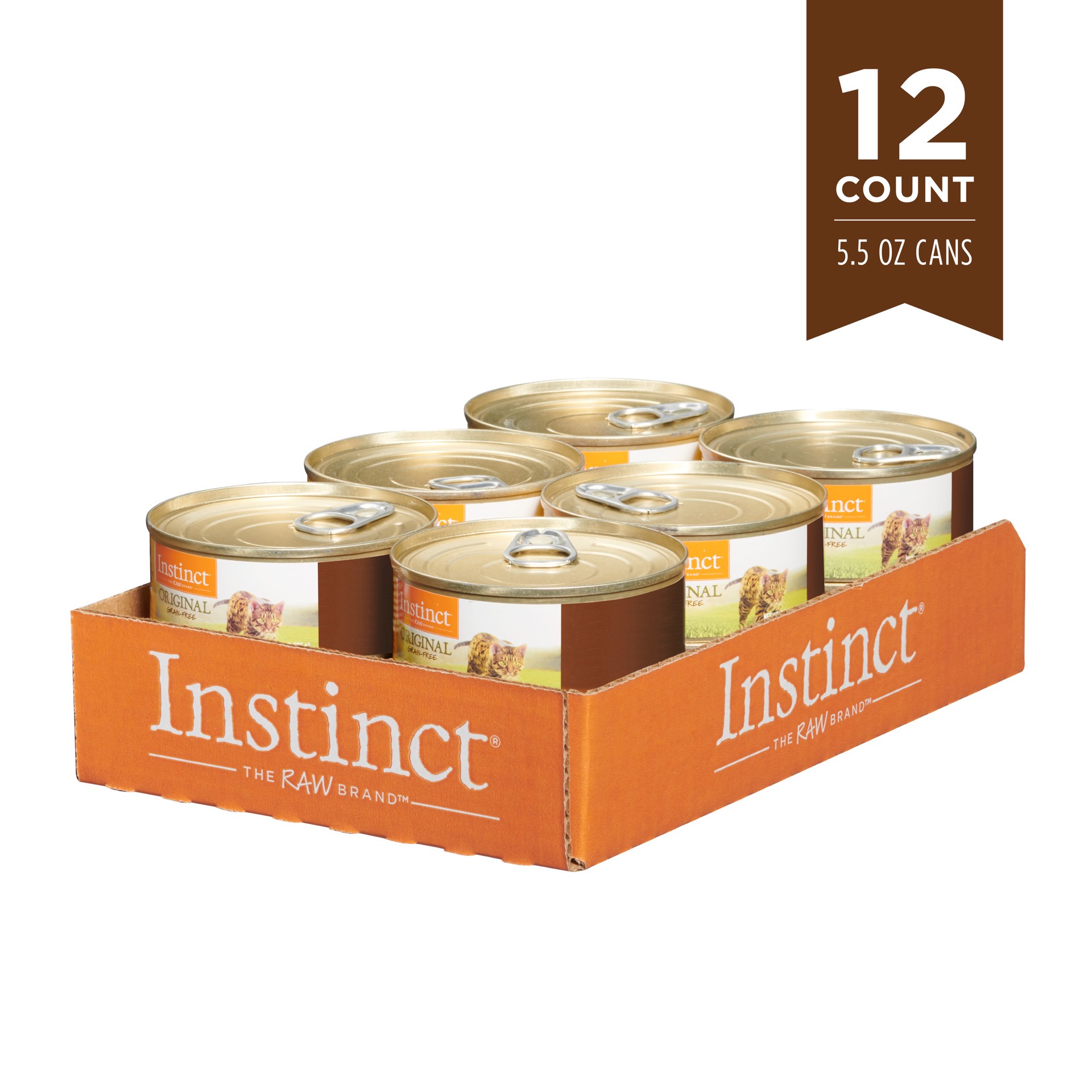 slide 3 of 6, Instinct Original Rabbit Wet Cat Food, 5.5 oz. Can, 0.34 lb