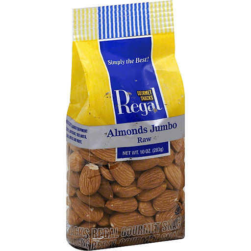 slide 2 of 3, Regal Almonds Raw, 10 oz