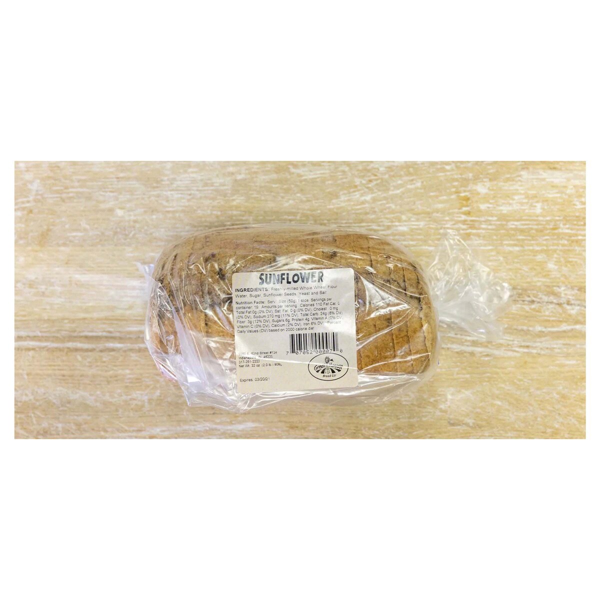 slide 1 of 1, GREAT HARVEST BREAD CO Great Harvest Bread, Sunflower, 32 oz, 32 oz