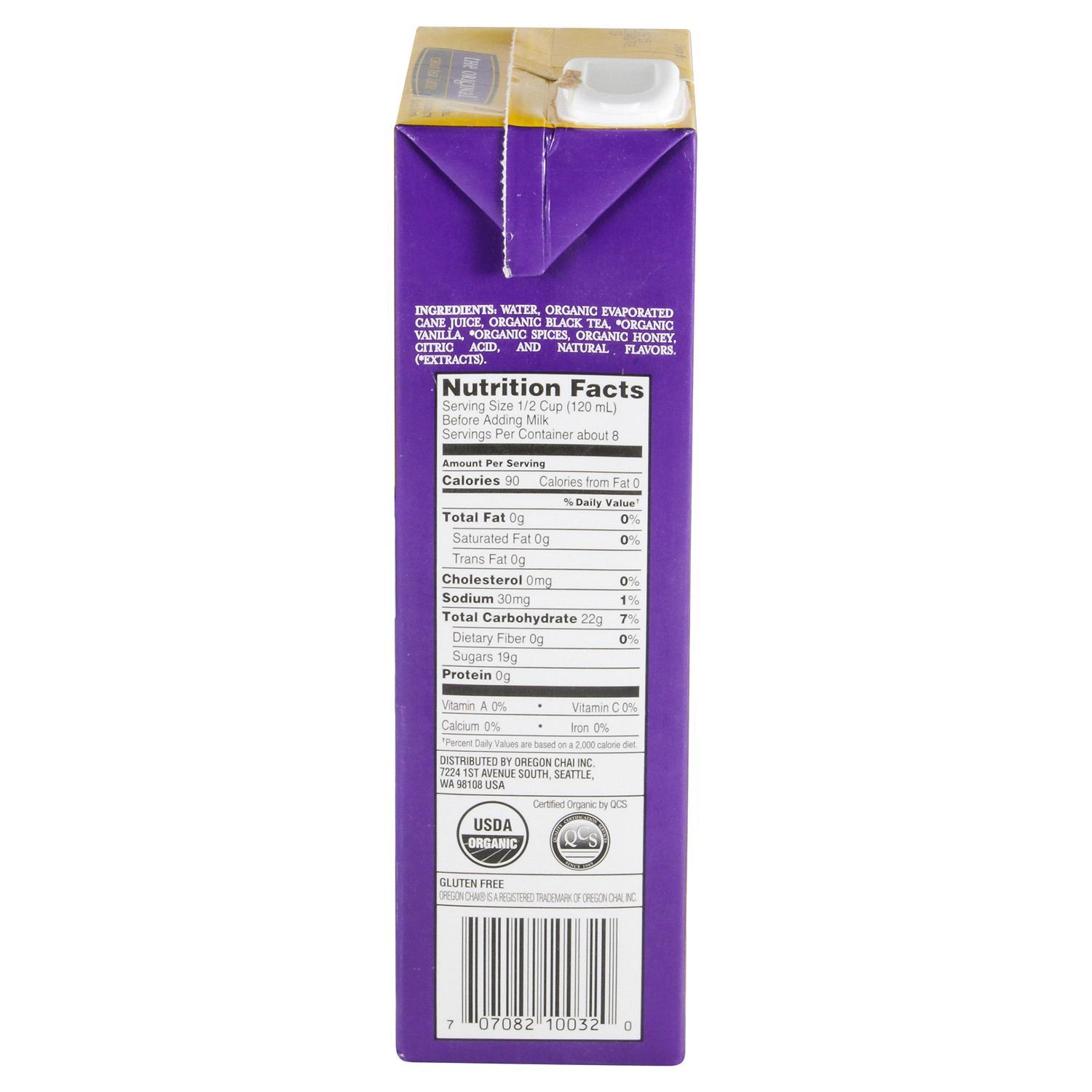 slide 3 of 4, Oregon Chai Chai Tea Latte Concentrate- 32 fl oz, 32 fl oz