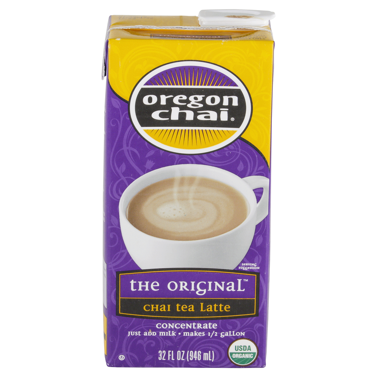 slide 1 of 4, Oregon Chai Chai Tea Latte Concentrate- 32 fl oz, 32 fl oz