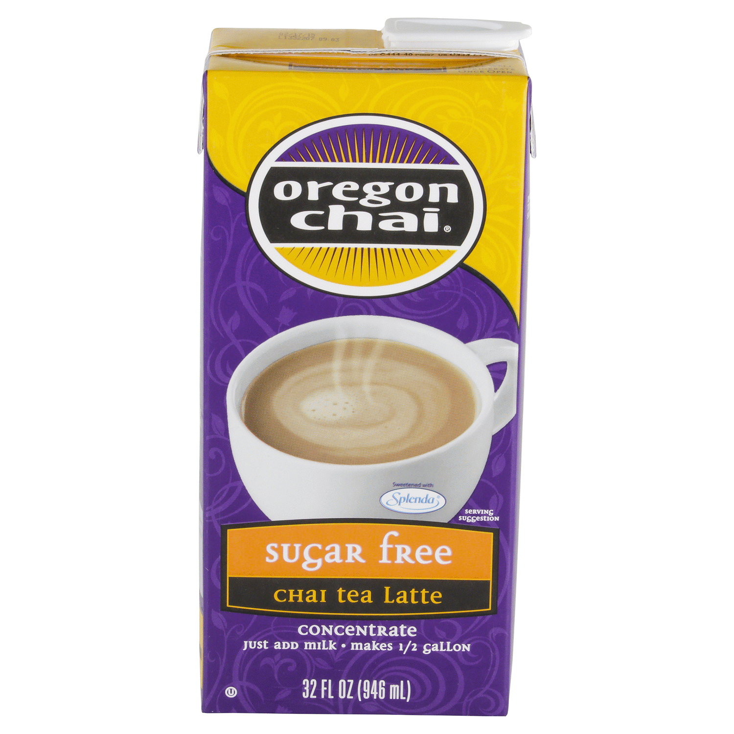 slide 1 of 4, Oregon Chai Sugar Free Chai Tea Latte 32 fl oz, 32 fl oz
