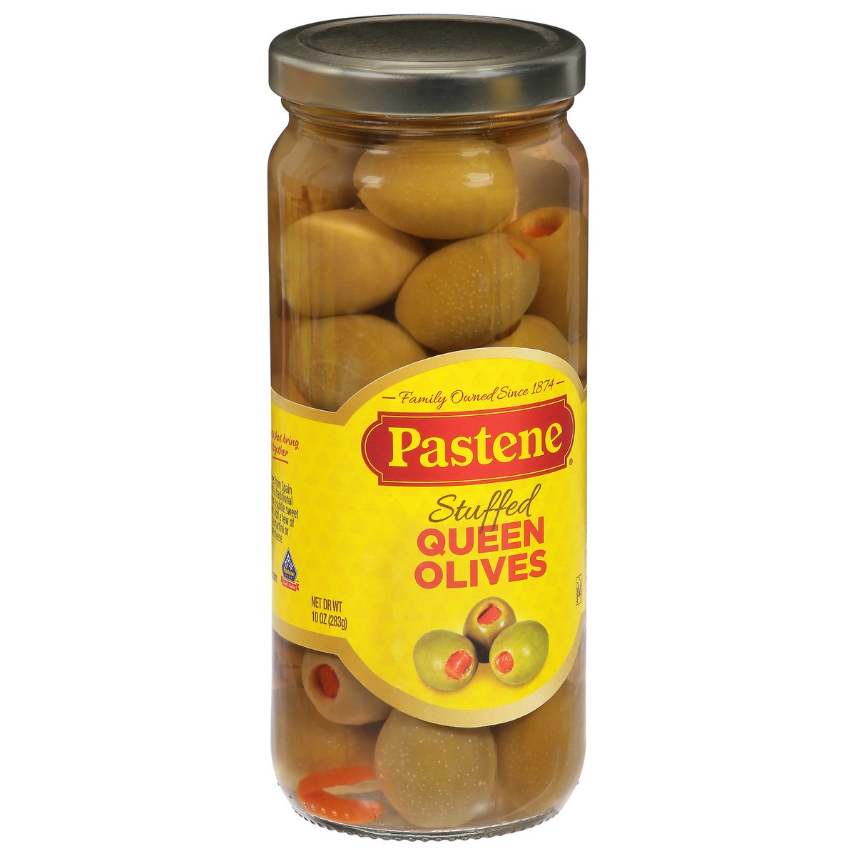 slide 9 of 9, Pastene Stuffed Queen Olives 10 oz, 10 oz