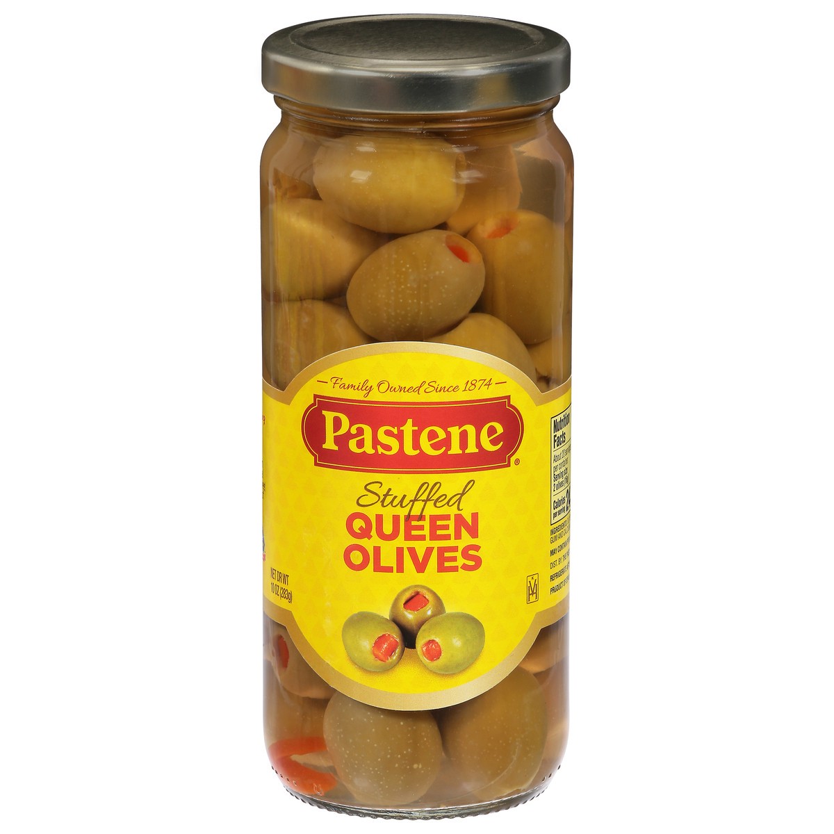 slide 1 of 9, Pastene Stuffed Queen Olives 10 oz, 10 oz