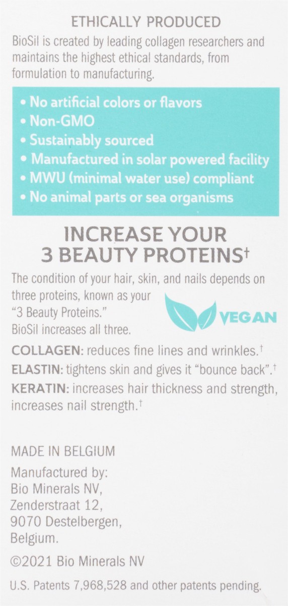 slide 4 of 9, BioSil Vegan Collagen Generator Liquid Capsules, 60 ct