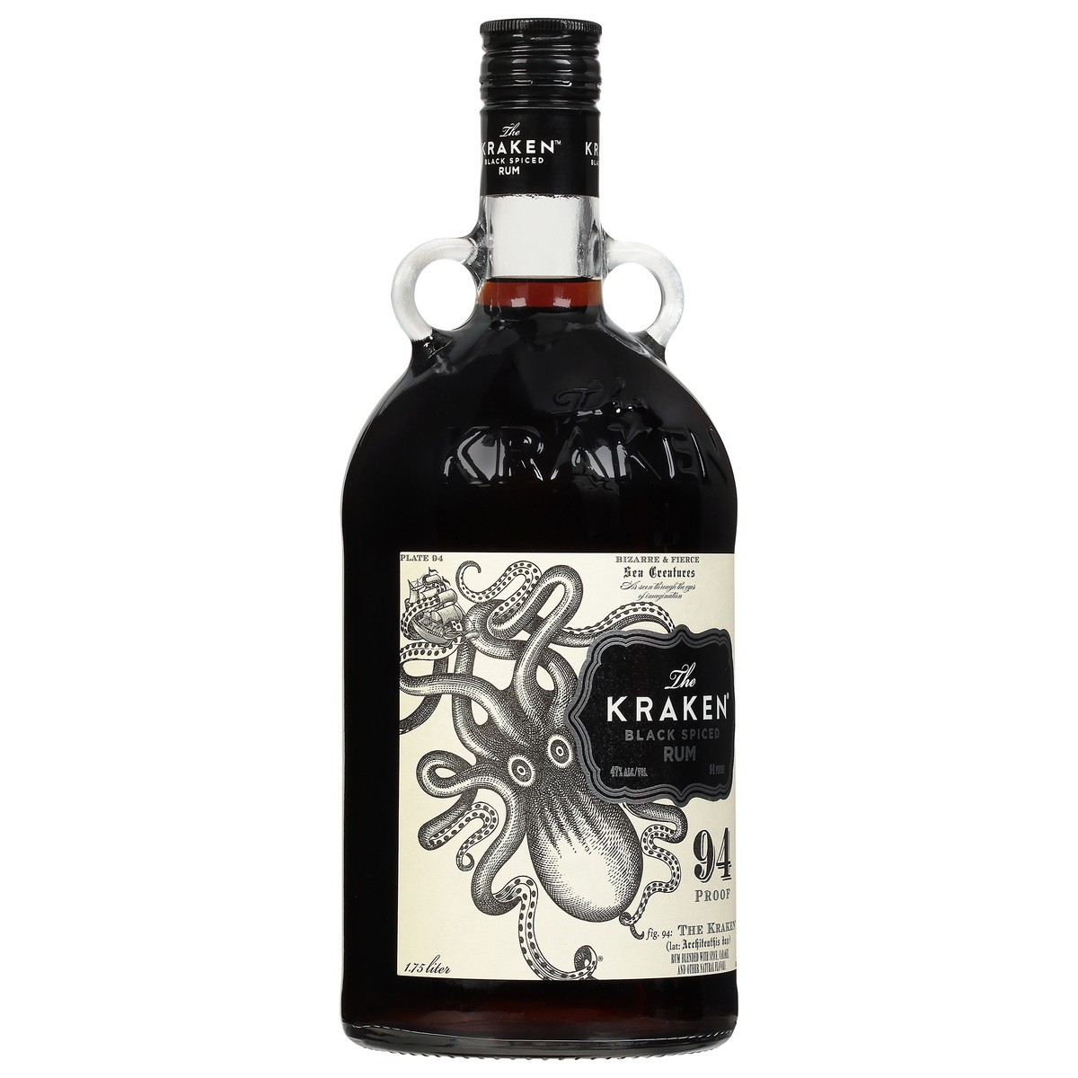 slide 5 of 9, The Kraken Black Spiced Rum 1.75 l, 1.75 liter