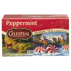 Celestial Seasonings Caffeine Free Peppermint Herbal Tea - 20 ct