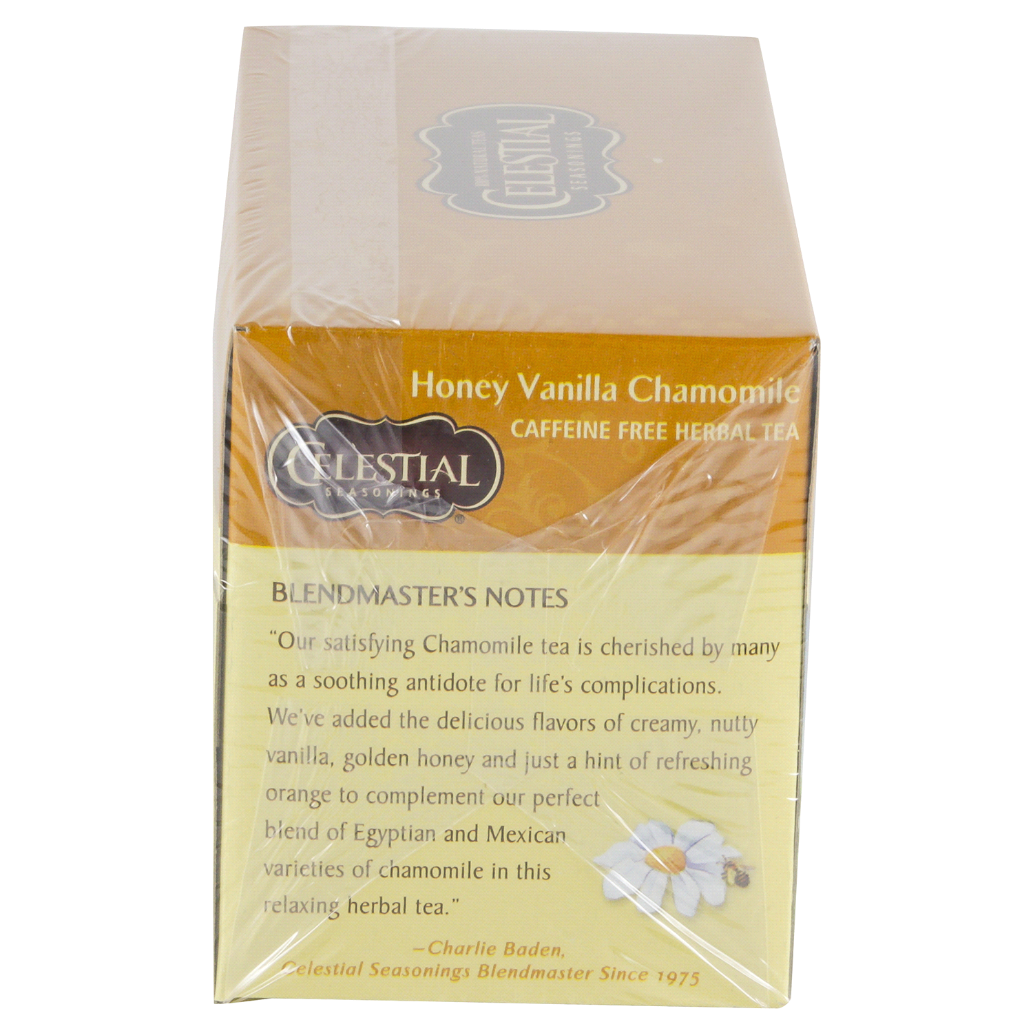 slide 2 of 4, Celestial Seasonings Caffeine Free Honey Vanilla Chamomile Herbal Tea 20 Tea Bags, 20 ct; 1.6 oz