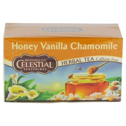 Celestial Seasonings Caffeine Free Honey Vanilla Chamomile Herbal Tea 20 Tea Bags
