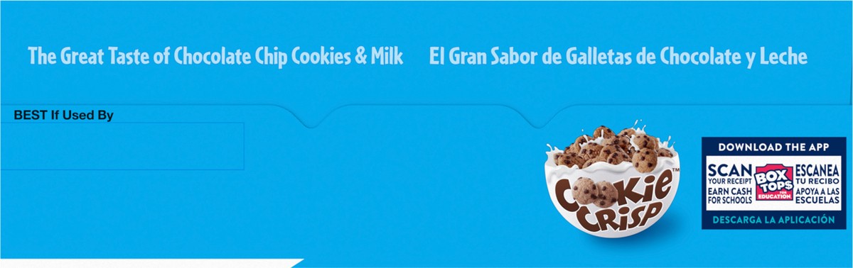 slide 4 of 13, Cookie Crisp Breakfast Cereal, Chocolate Chip Cookie Taste, Made With Whole Grain, Giant Size, 26.3 oz, 26.3 oz
