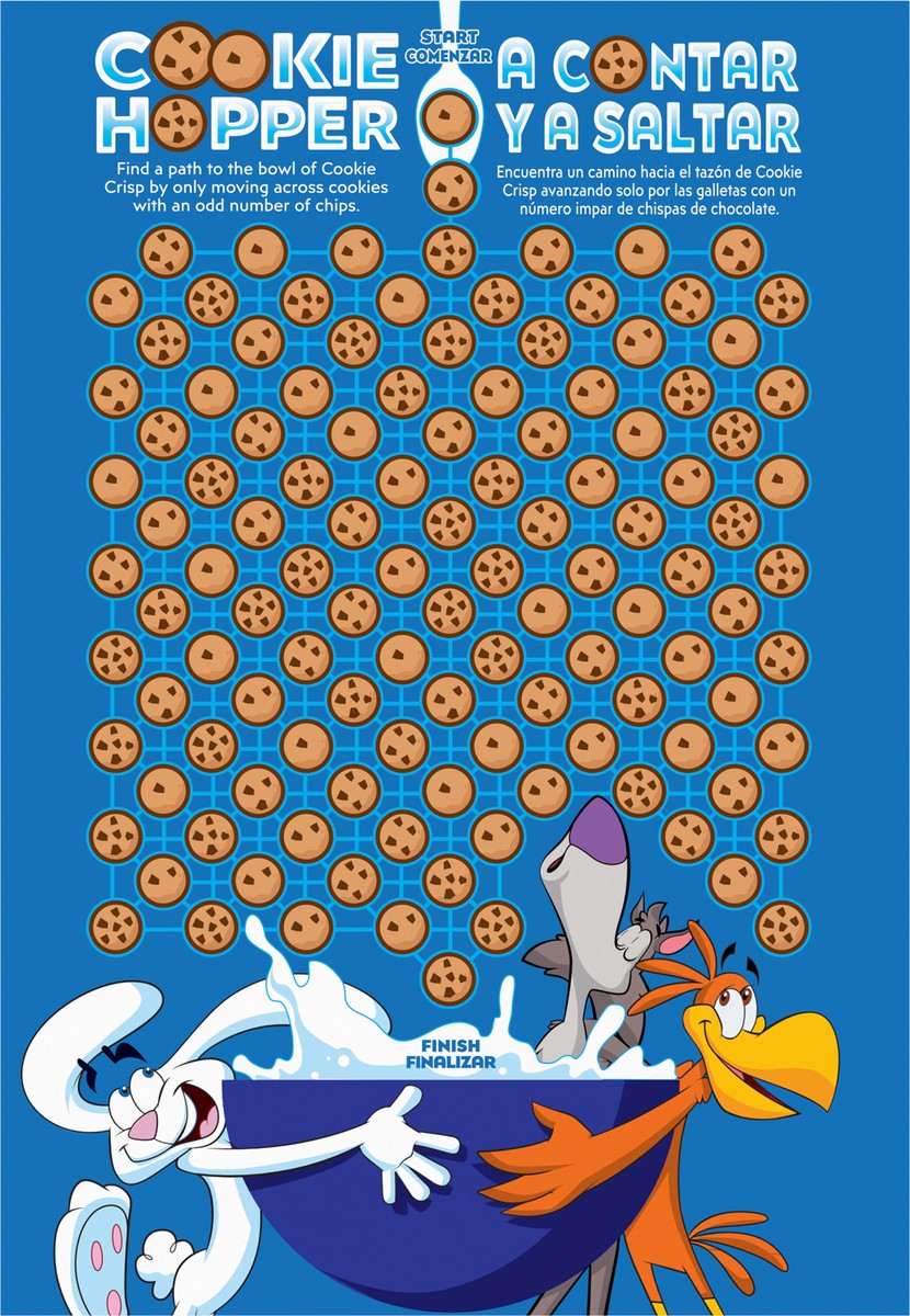 slide 2 of 13, Cookie Crisp Breakfast Cereal, Chocolate Chip Cookie Taste, Made With Whole Grain, Giant Size, 26.3 oz, 26.3 oz