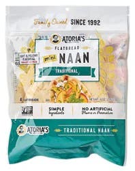 Atorias Mini Traditional Naan - 8 Oz