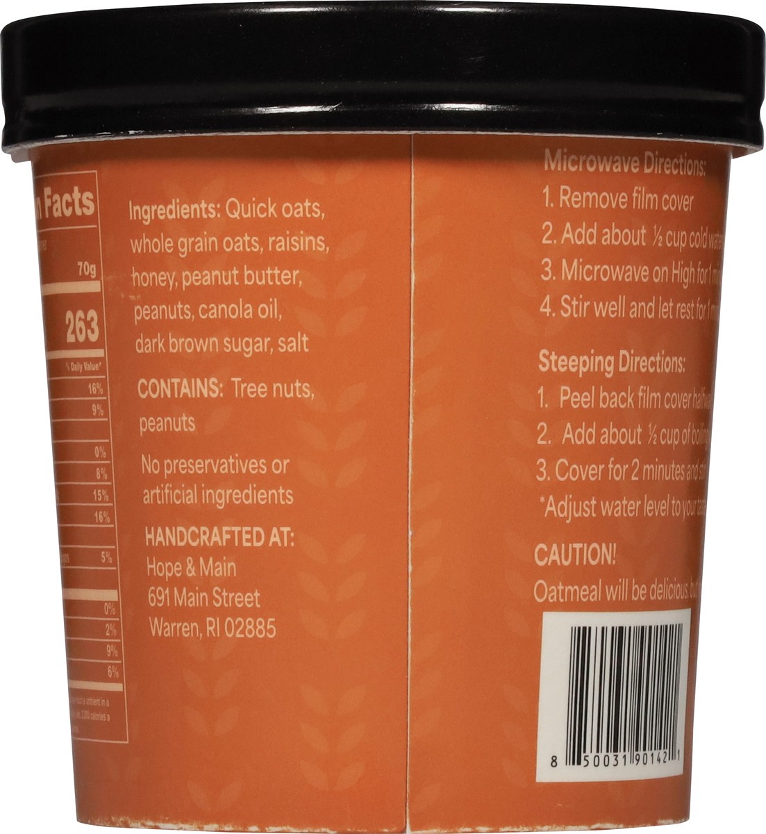 slide 13 of 15, Oatcraft Peanut Butter Raisin Oatmeal - 2 OZ, 2 oz