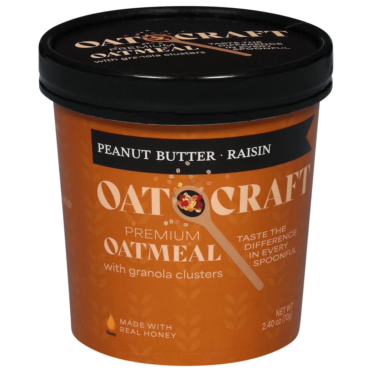 slide 11 of 15, Oatcraft Peanut Butter Raisin Oatmeal - 2 OZ, 2 oz
