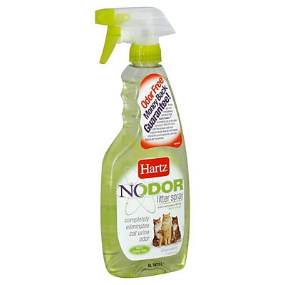 slide 1 of 1, Hartz Nodor Litter Spray Clean Scent, 17 oz