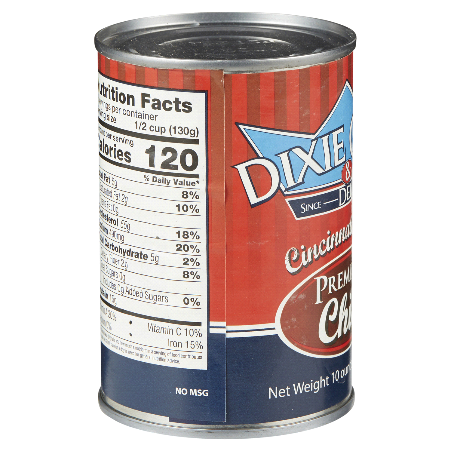 slide 2 of 5, Dixie Cincinnati Style Chili - 10 oz, 10 oz