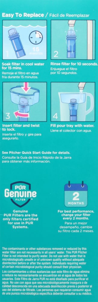 slide 4 of 4, Pur Plus Pitcher Filter 3 ea, 3 ct