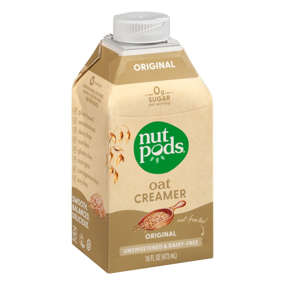 slide 2 of 14, nutpods Oat Original Creamer 16 fl oz, 16 fl oz