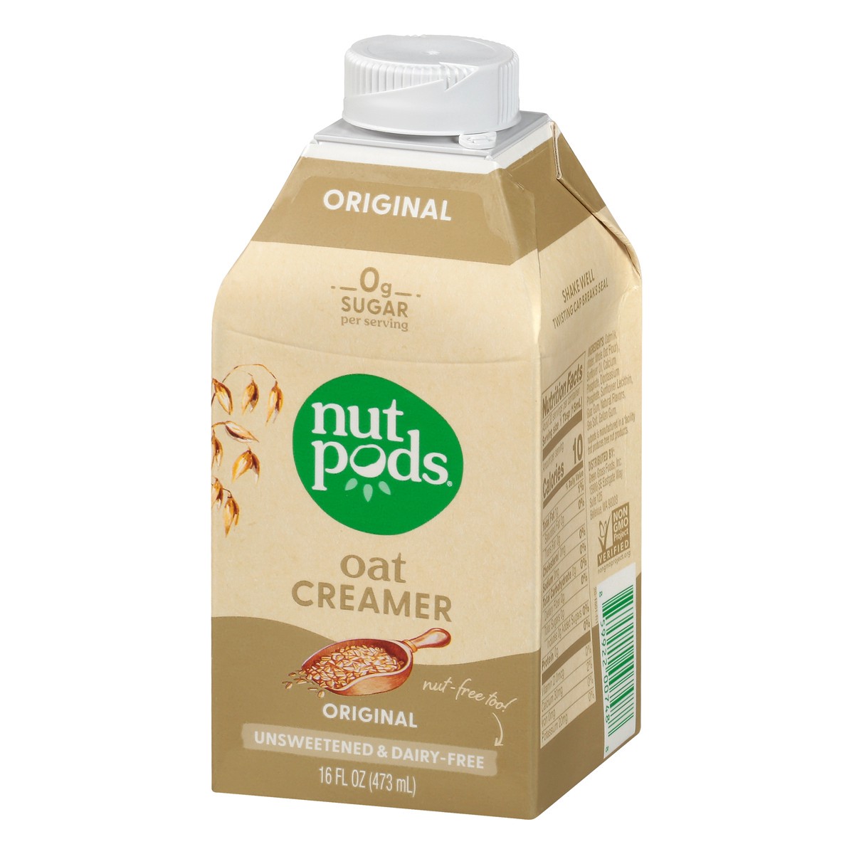 slide 13 of 14, nutpods Oat Original Creamer 16 fl oz, 16 fl oz