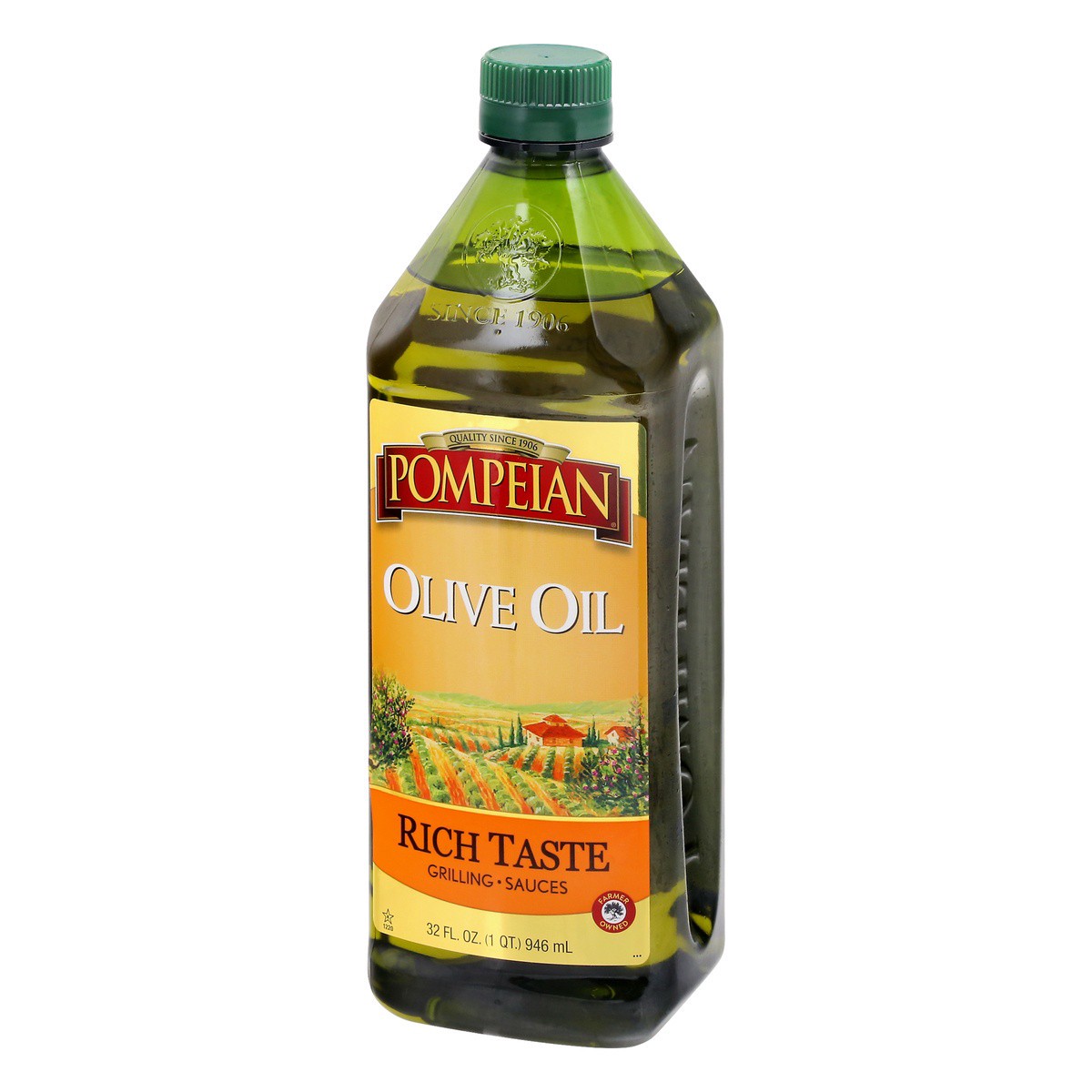 slide 3 of 9, Pompeian Rich Taste Olive Oil, 32 fl oz