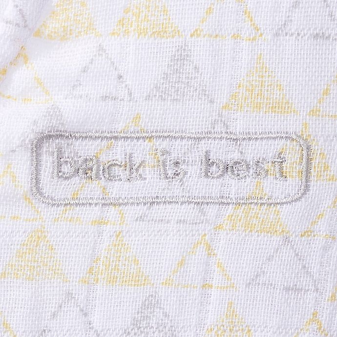 slide 2 of 3, HALO SleepSack Small Triangle Cotton Muslin Wearable Blanket - Grey/Yellow, 1 ct