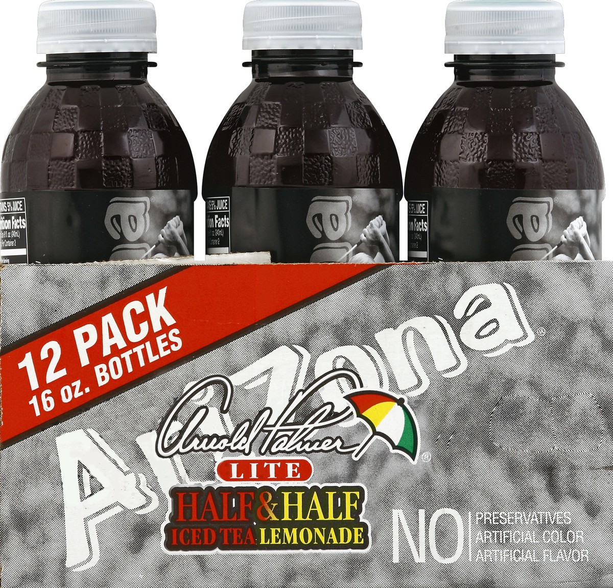 slide 3 of 5, AriZona Arnold Palmer Half & Half Iced Tea Lemonade 12 - 16 fl oz Bottles, 12 ct