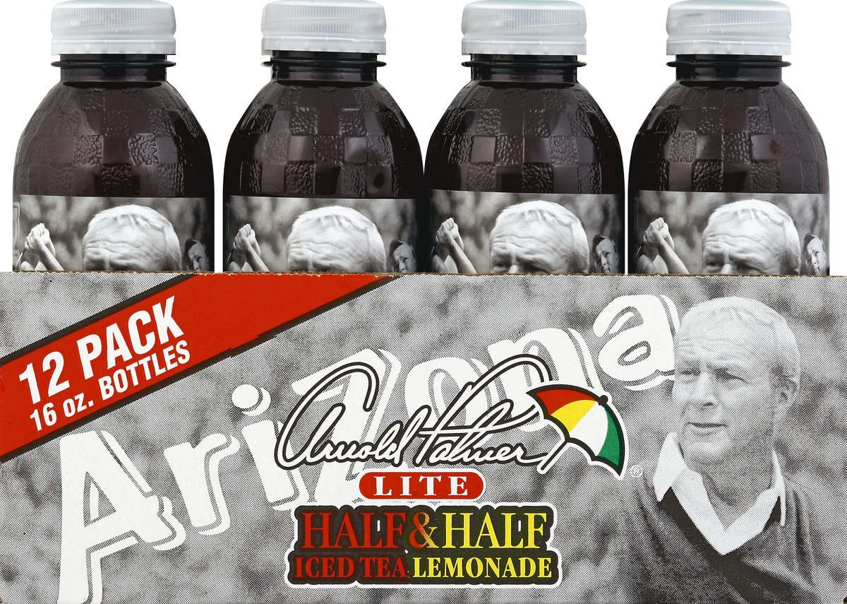 slide 1 of 5, AriZona Arnold Palmer Half & Half Iced Tea Lemonade 12 - 16 fl oz Bottles, 12 ct