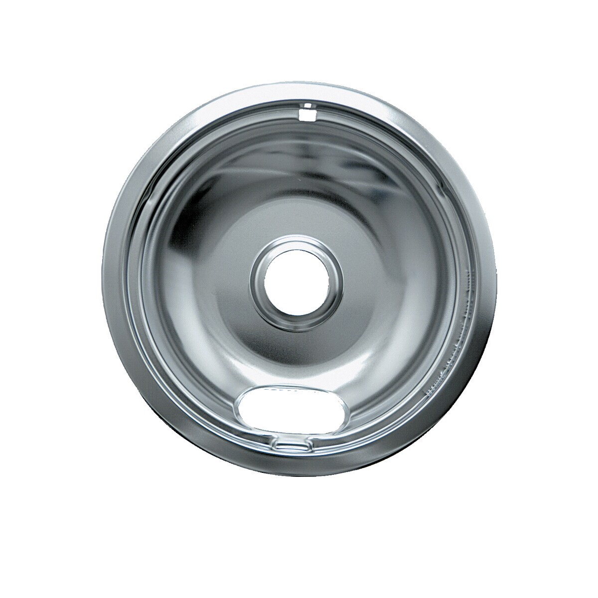 slide 1 of 3, RANGEKLEEN Range Kleen Drip Bowl Chrome small, 6 in, 6 in