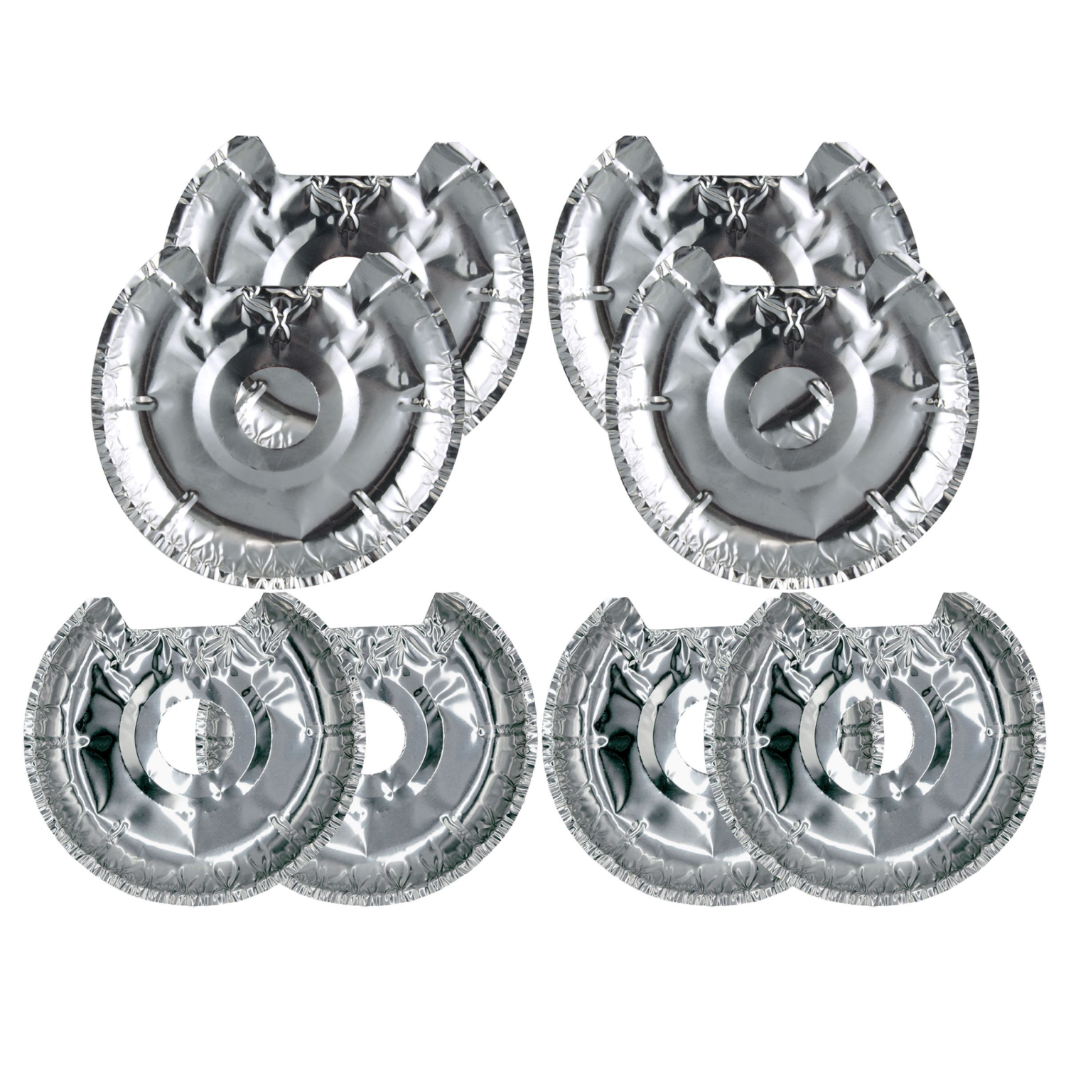 slide 2 of 2, Range Kleen Round Foil Liners Electric Ranges 8 pack, 8 ct