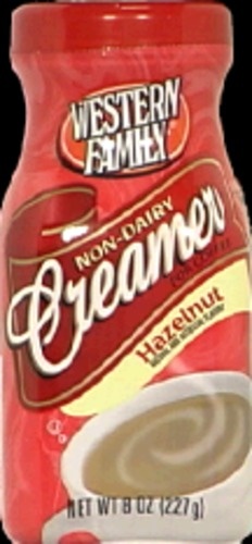 slide 1 of 1, Western Family Non Dairy Creamer Hazelnut - 8 oz, 8 oz