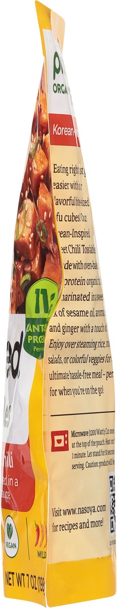 slide 3 of 9, Nasoya Toss'ables, Organic, Korean-Inspired Sweet Chili, 7 oz