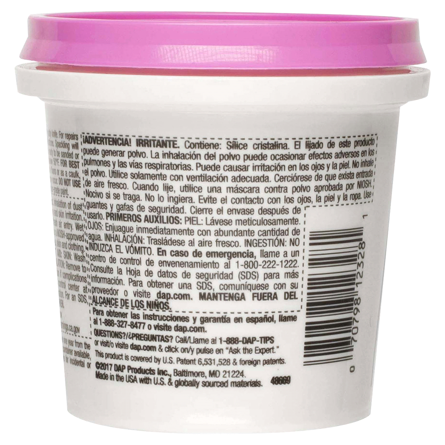 slide 2 of 2, DAP Drydex Spackling, 8 oz