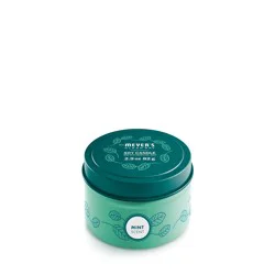Mrs. Meyer's Mrs. Meyer’s Clean Day Scented Soy Candle, Tin Candle, Mint Scent, 2.9 Ounce