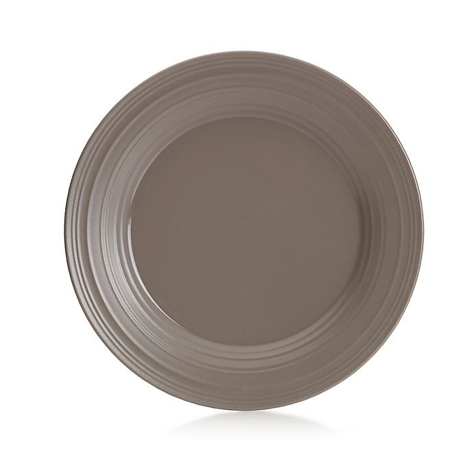 slide 1 of 1, Mikasa Swirl Dinner Plate - Mocha, 1 ct