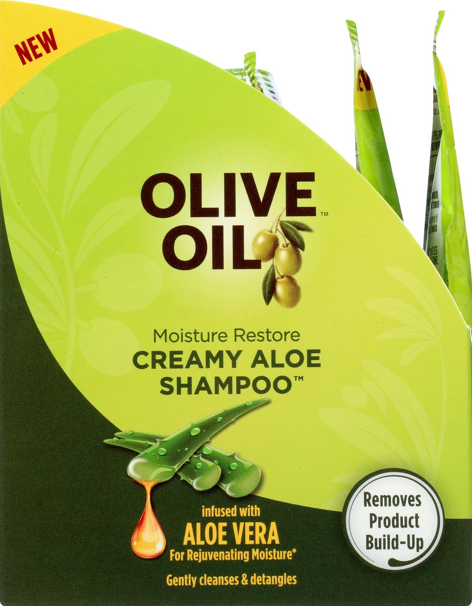 slide 4 of 11, Ors Olive Oil Aloe Shampoo Packet, 1.75 oz