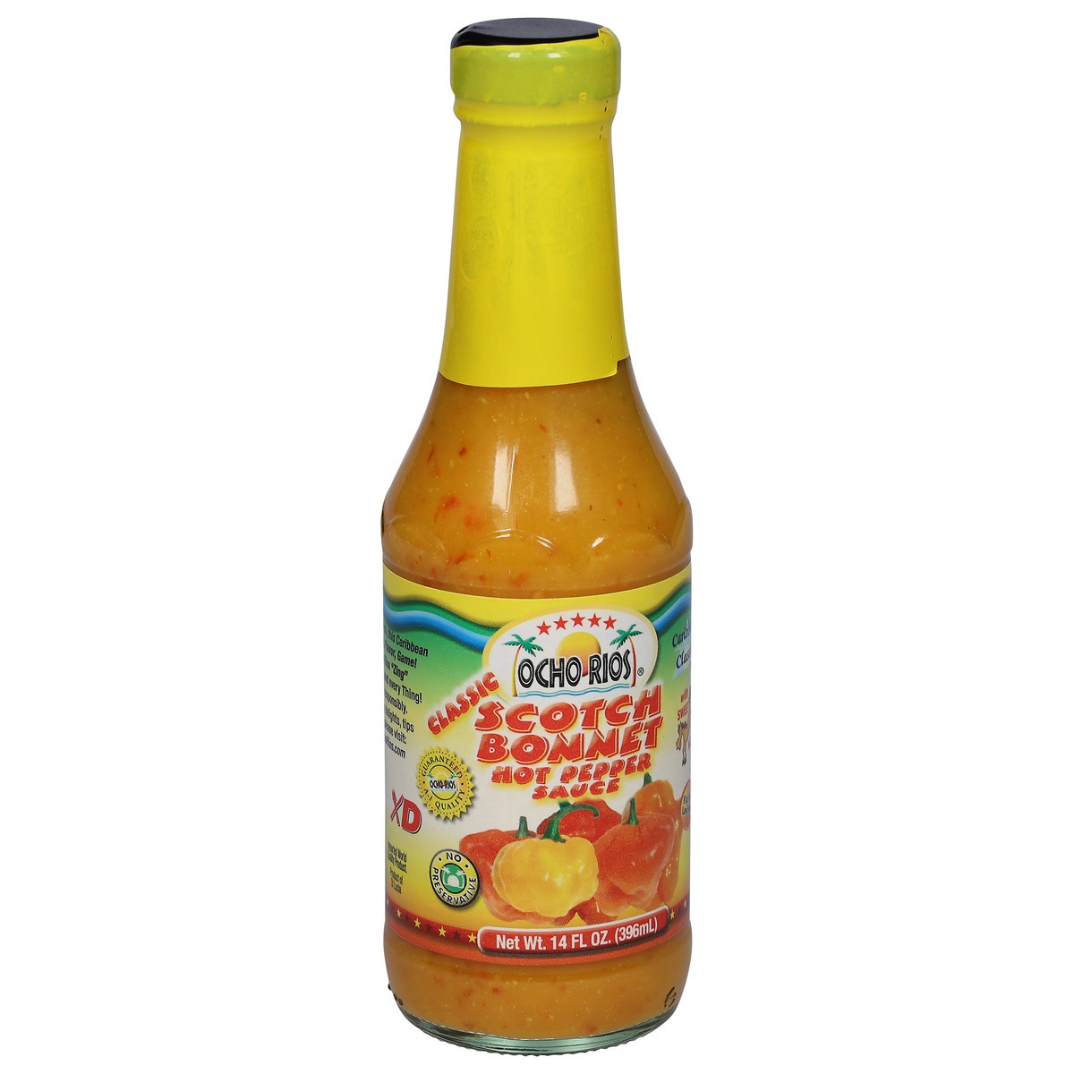 slide 9 of 9, Ocho Rios Classic Scotch Bonnet Hot Pepper Sauce 14 fl oz, 14 fl oz