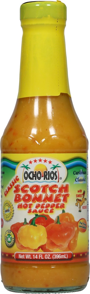 slide 2 of 9, Ocho Rios Classic Scotch Bonnet Hot Pepper Sauce 14 fl oz, 14 fl oz