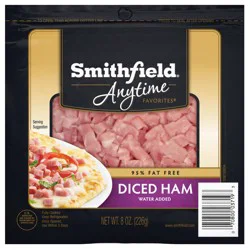 Smithfield Diced Ham, 12/8 Oz
