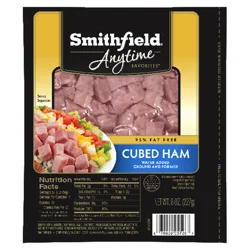 Smithfield Anytime Favorites Cubed Ham 8 oz