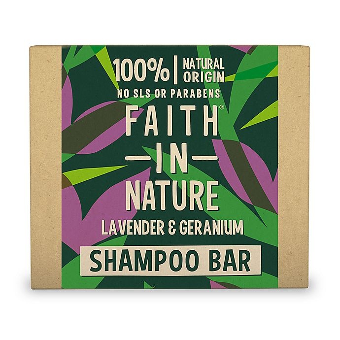 slide 1 of 1, Faith In Nature Lavender & GeraniumÂ Shampoo Bar, 3 oz