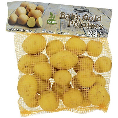 slide 1 of 1, H-E-B Bagged Baby Gold Potatoes, 1.5 lb