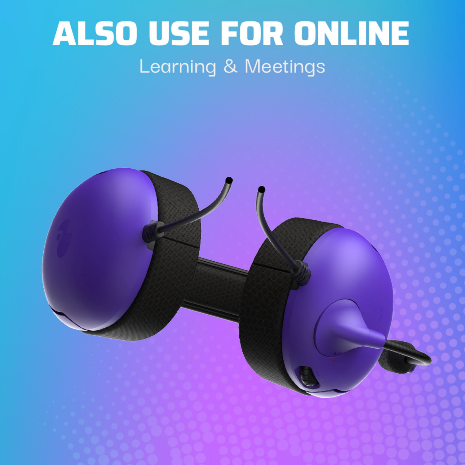 slide 2 of 8, Turtle Beach Airlite Wired Headset (Ultra Violet) for PlayStation 5 & 4, 1 ct