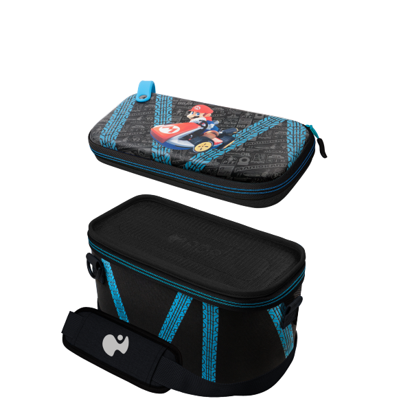 slide 13 of 29, PDP Overnight Case GLOW: Kart Drift For Nintendo Switch, Nintendo Switch Lite, Nintendo Switch - OLED Model, 1 ct