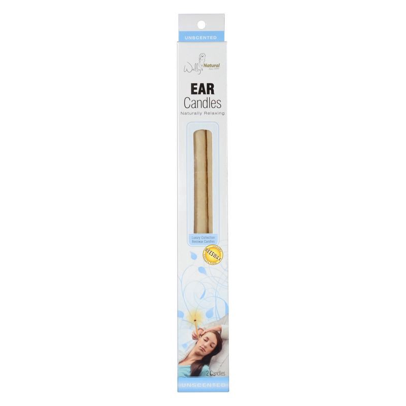 slide 1 of 5, Wally's Natural Ear Treatment Fragrance free Beeswax Candles - 2ct, 2 ct