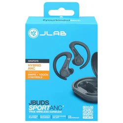 JBuds Sport ANC 4 Earbuds - Graphite