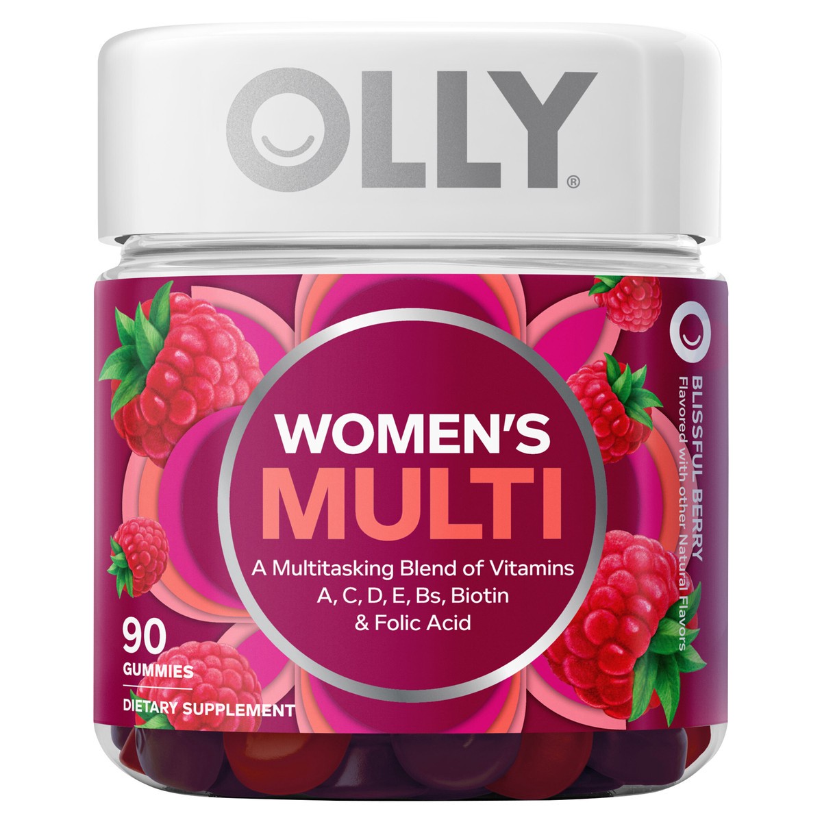 slide 1 of 5, OLLY Women's Multi - 90ct, 90 ct
