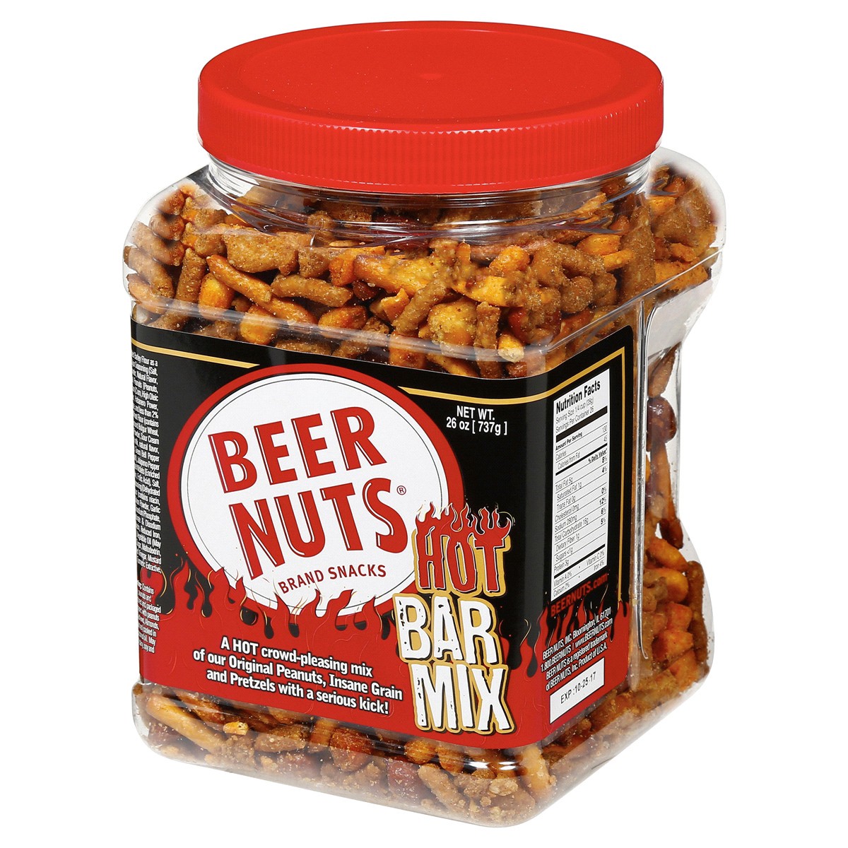 slide 3 of 5, Beer Nuts Hot Bar Mix, 26 oz